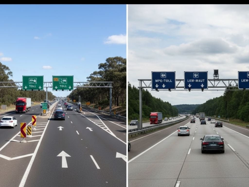 Australia vs. Germany Toll Systems: What Travelers Need to Know in 2025