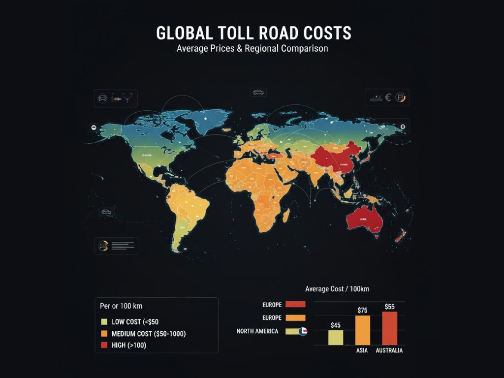 Global Toll Road Costs: A 2026 Overview of Major Countries